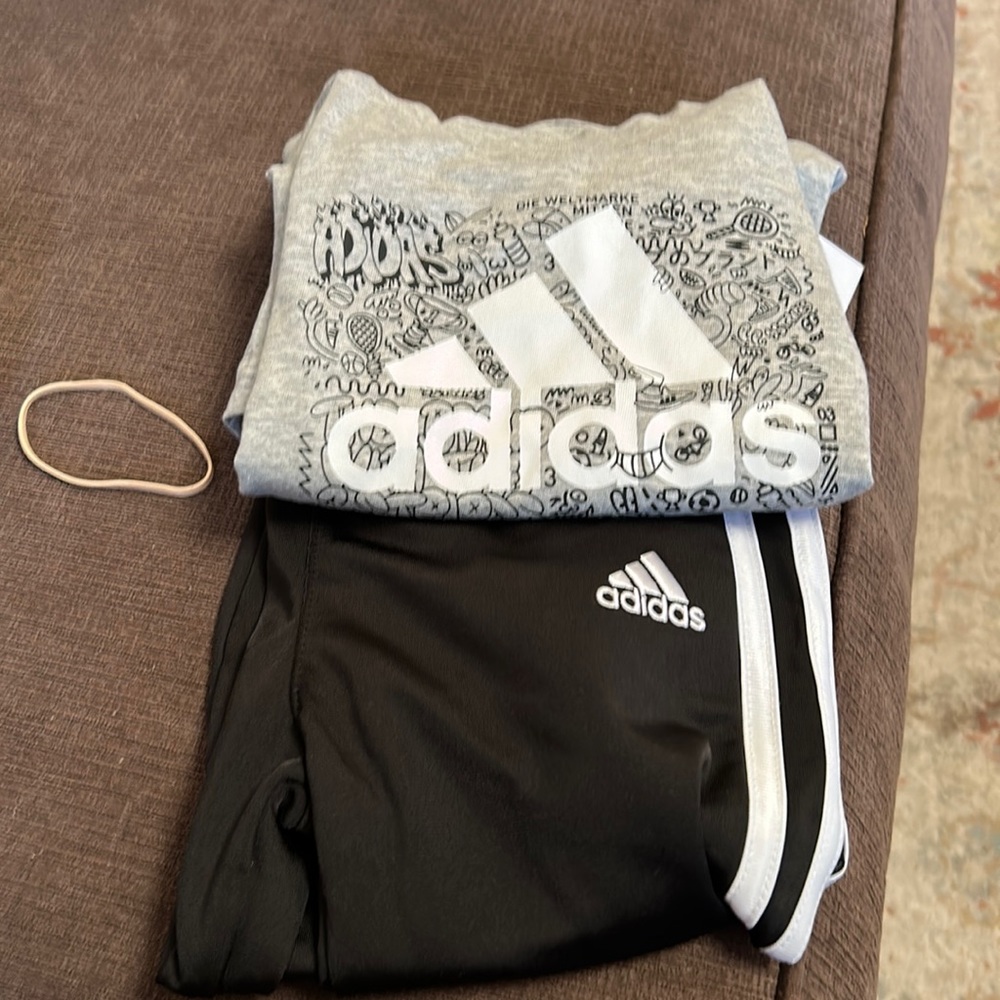Little boy adidas outfit